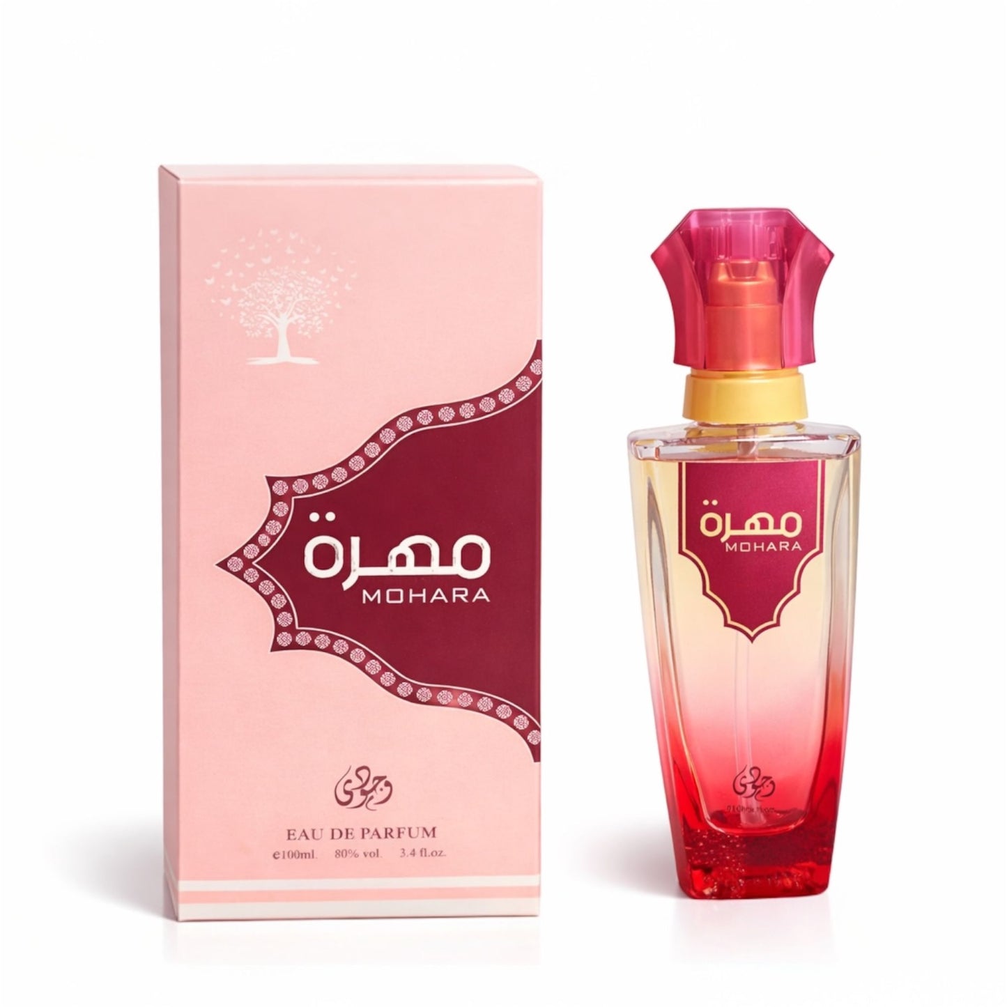 Set 4 Parfumuri Orientale De Dama - Qissah Pink + Mousuff Pink + Mousuff Red + Mohara