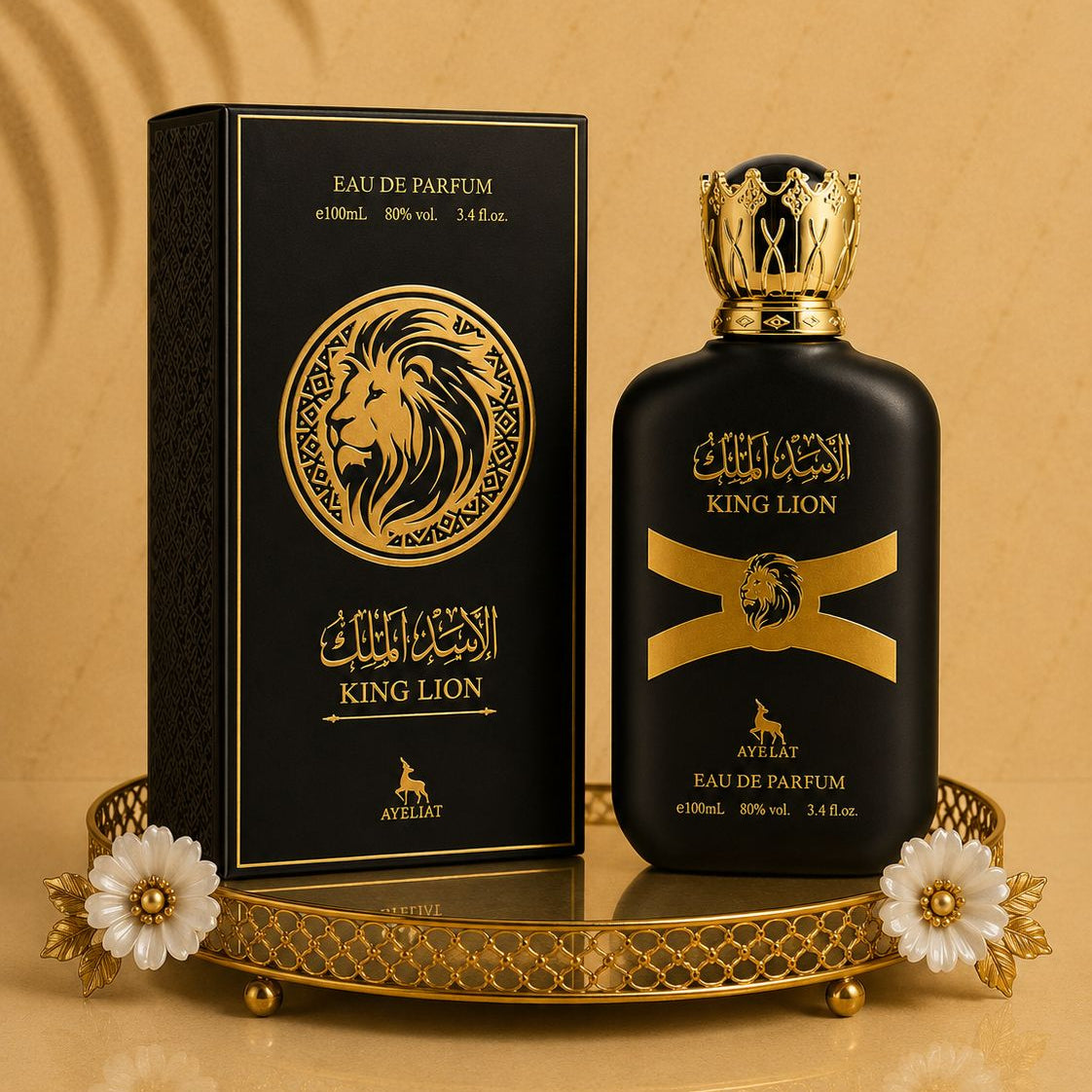 Set 3 Parfumuri Orientale De Barbati - Ayati Black + Al Maliki + King Lion