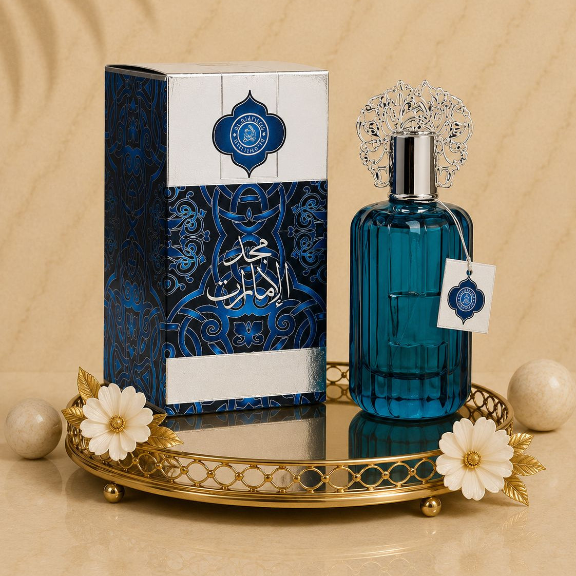 Set 4 Parfumuri Orientale ( 2xDama + 2xBarbat ) - Sarah + Antartic Pink + Antartic Blue + Majd al Emarat