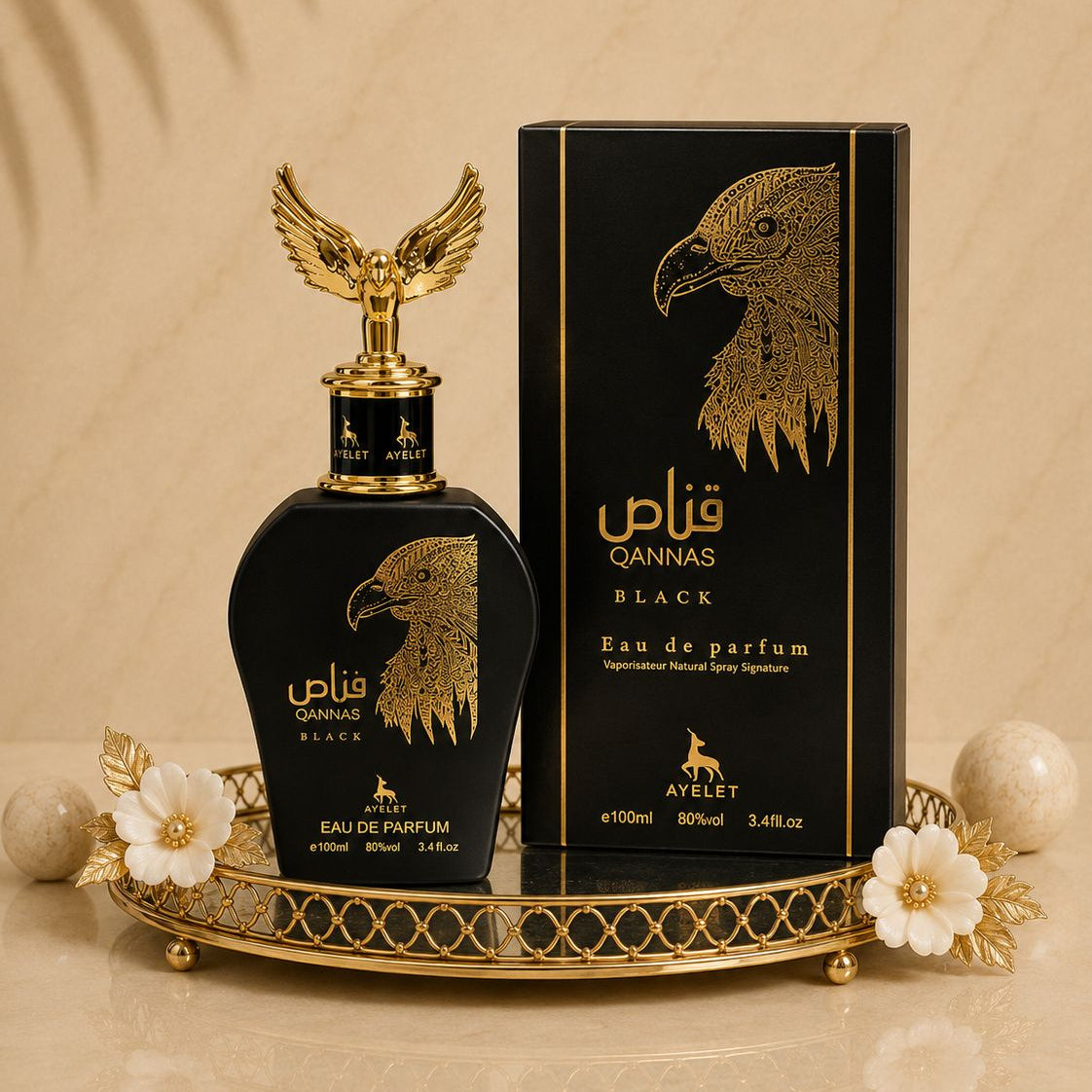 Qannas Black - Parfum Barbatesc 100 ML