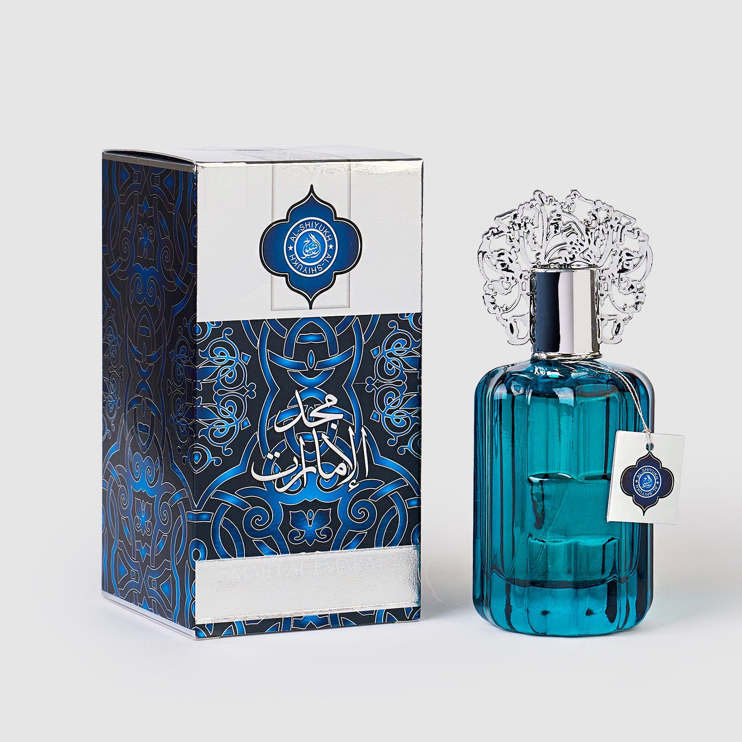Set 4 Parfumuri Orientale de Barbati - Qissat Hub Gray + Fikrah + Mousuff Brown + Majd Al Emarat