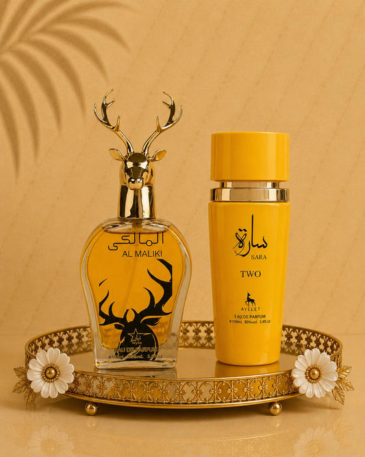 Set 2 Parfumuri Orientale ( Dama + Barbat ) - Sara Two + Al Maliki