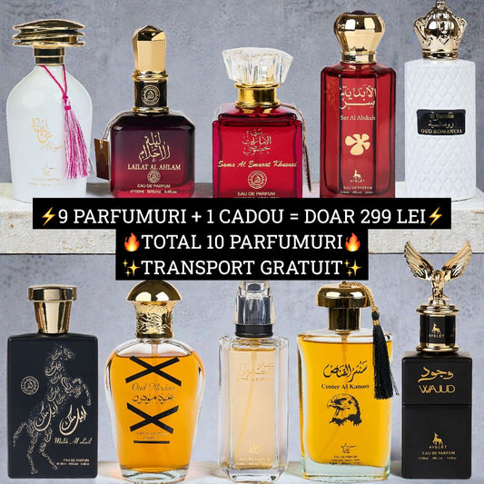 Pachet VIP /2 - 10 Parfumuri - Transport Gratuit