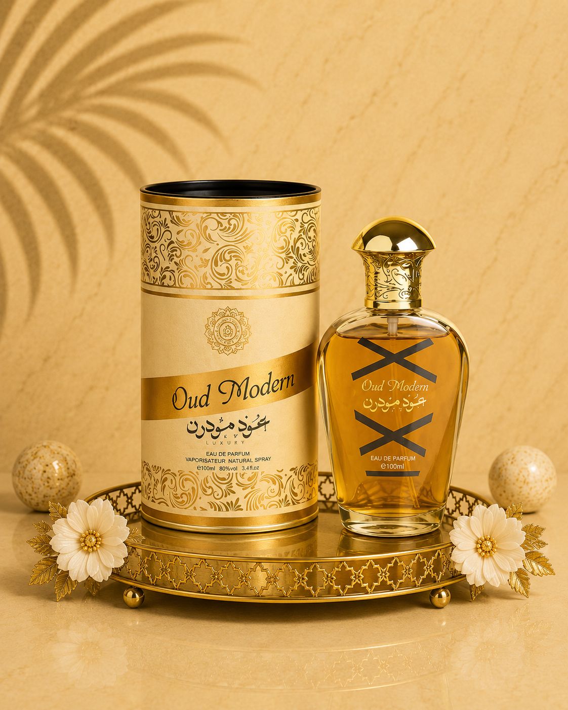 Set 4 Parfumuri Orientale De Barbati -  Al Hamra Royal + Oud Modern + Center el Kannas + Maliki