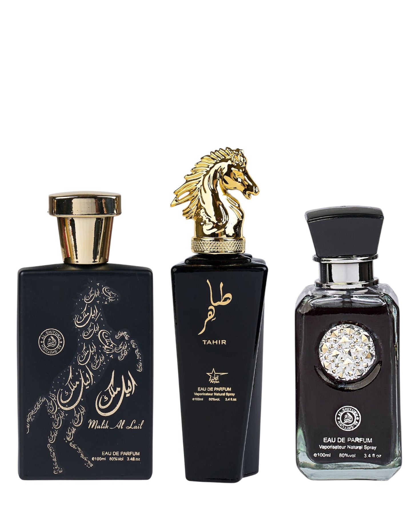 Set 3 Parfumuri Orientale De Barbati - Malik al Lail + Tahir + Crystal Black