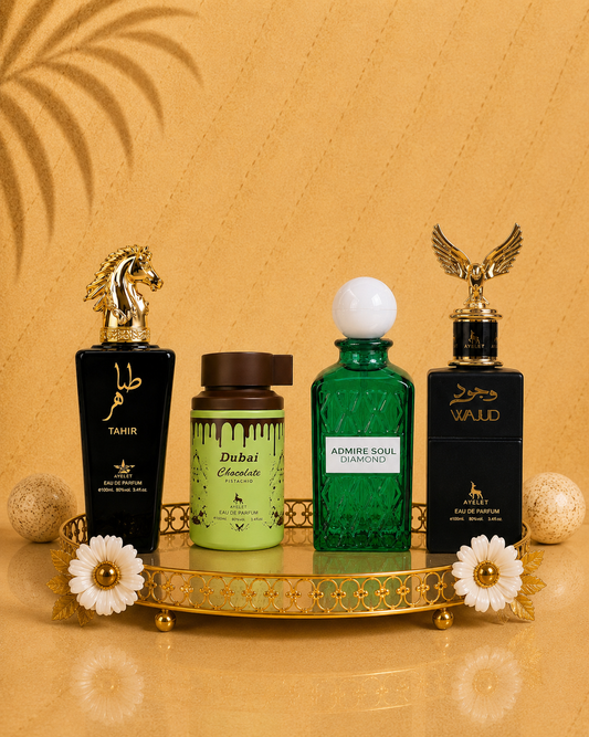 Set 4 Parfumuri Orientale de Barbati - Tahir + Dubai Choco + Admire Soul + Wajud