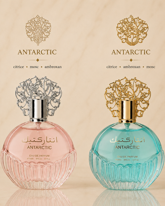 Set 2 Parfumuri Orientale ( Dama + Barbat ) - Antartic Pink + Antartic Blue