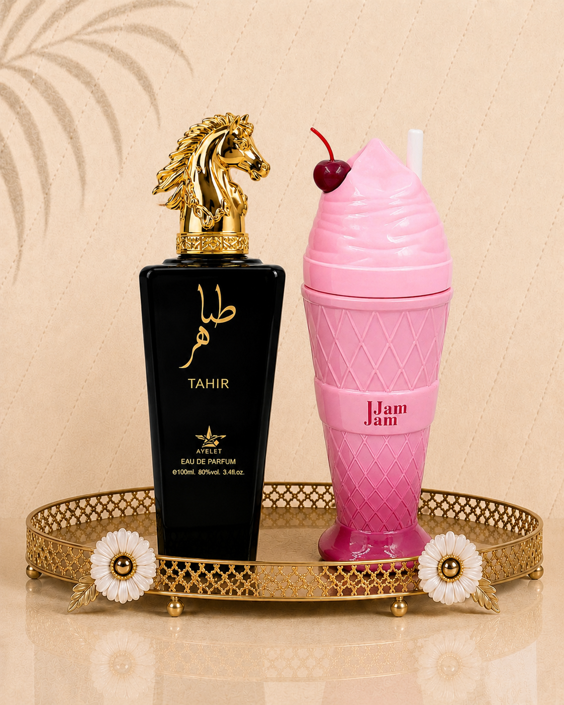 Set 2 Parfumuri Orientale (Dama + Barbat)- Tahir Gold + Jam Jam Pink