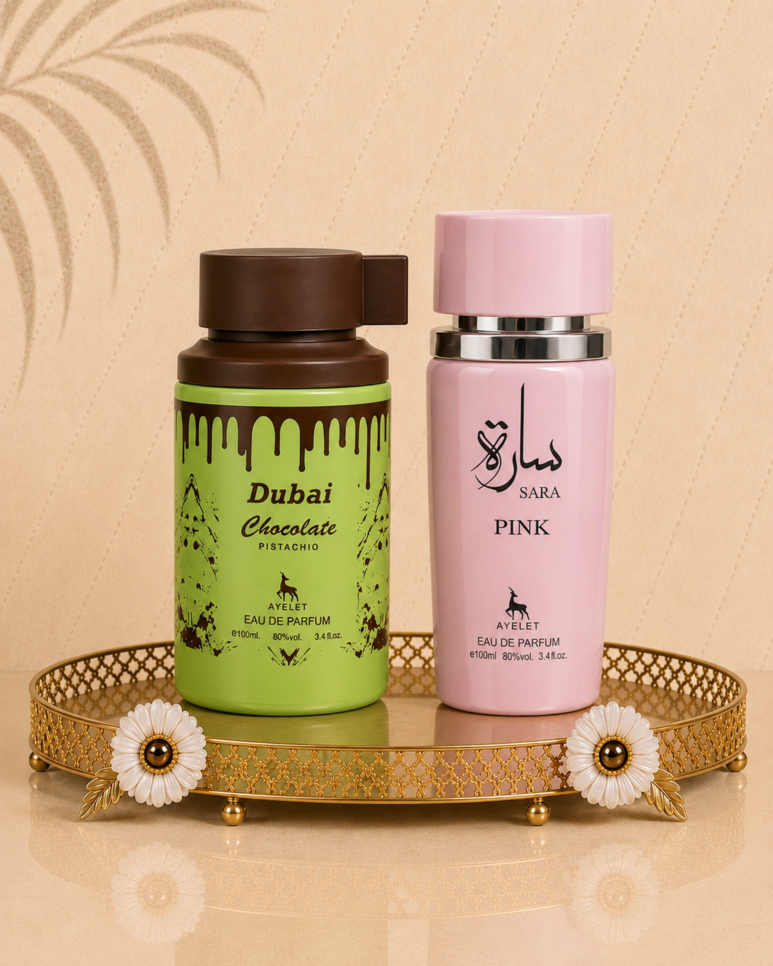Set 2 Parfumuri Orientale (Dama + Barbat) - Dubai + Sara Pink
