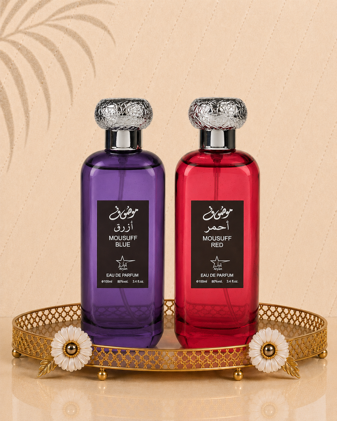 Set 2 Parfumuri Orientale ( Dama + Barbat ) - Mousuff Red +Mousuff Blue