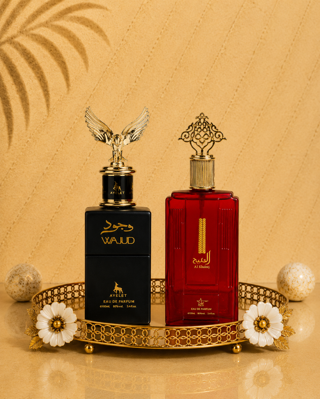 Set 2 Parfumuri Orientale (Dama + Barbat) - Wajud + Al Khaleej