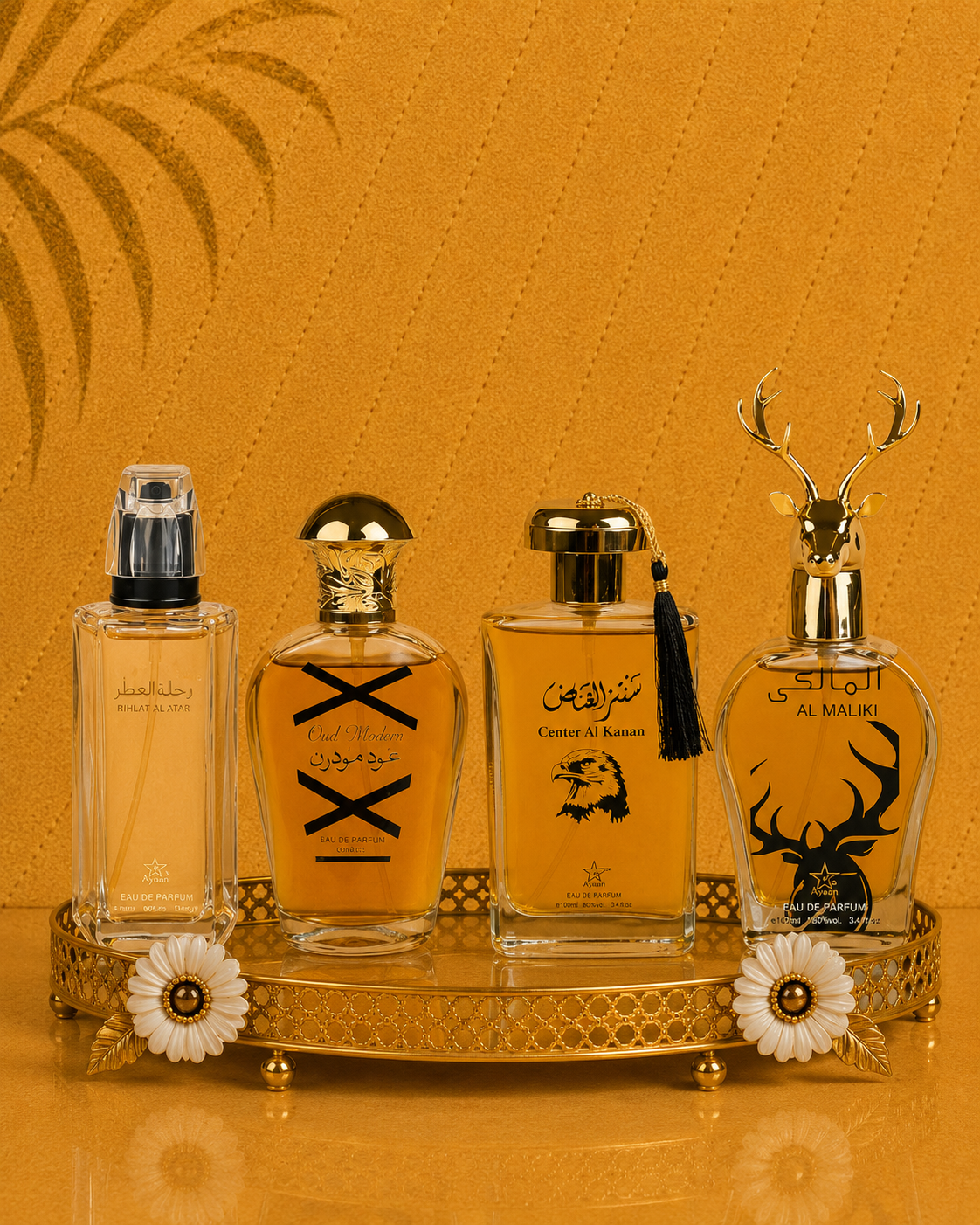 Set 4 Parfumuri Orientale De Barbati - Attar al Safwaan + Oud Modern + Center el Kannas + Maliki