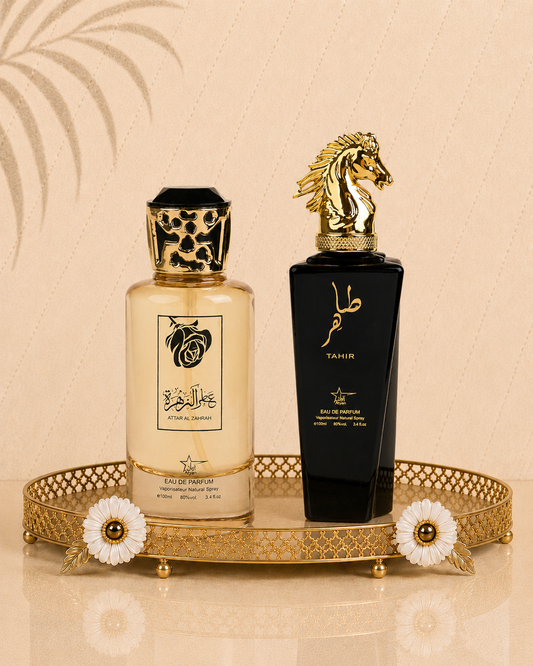 Set 2 Parfumuri Orientale ( Dama + Barbat ) - Attar Al Zahrah + Tahir