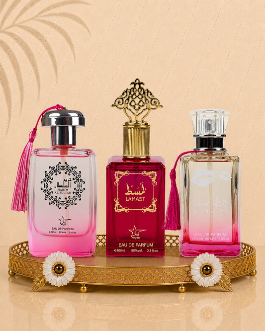 Set 3 Parfumuri Orientale De Dama - Harim Al Sultan + Lamast + Sabaya