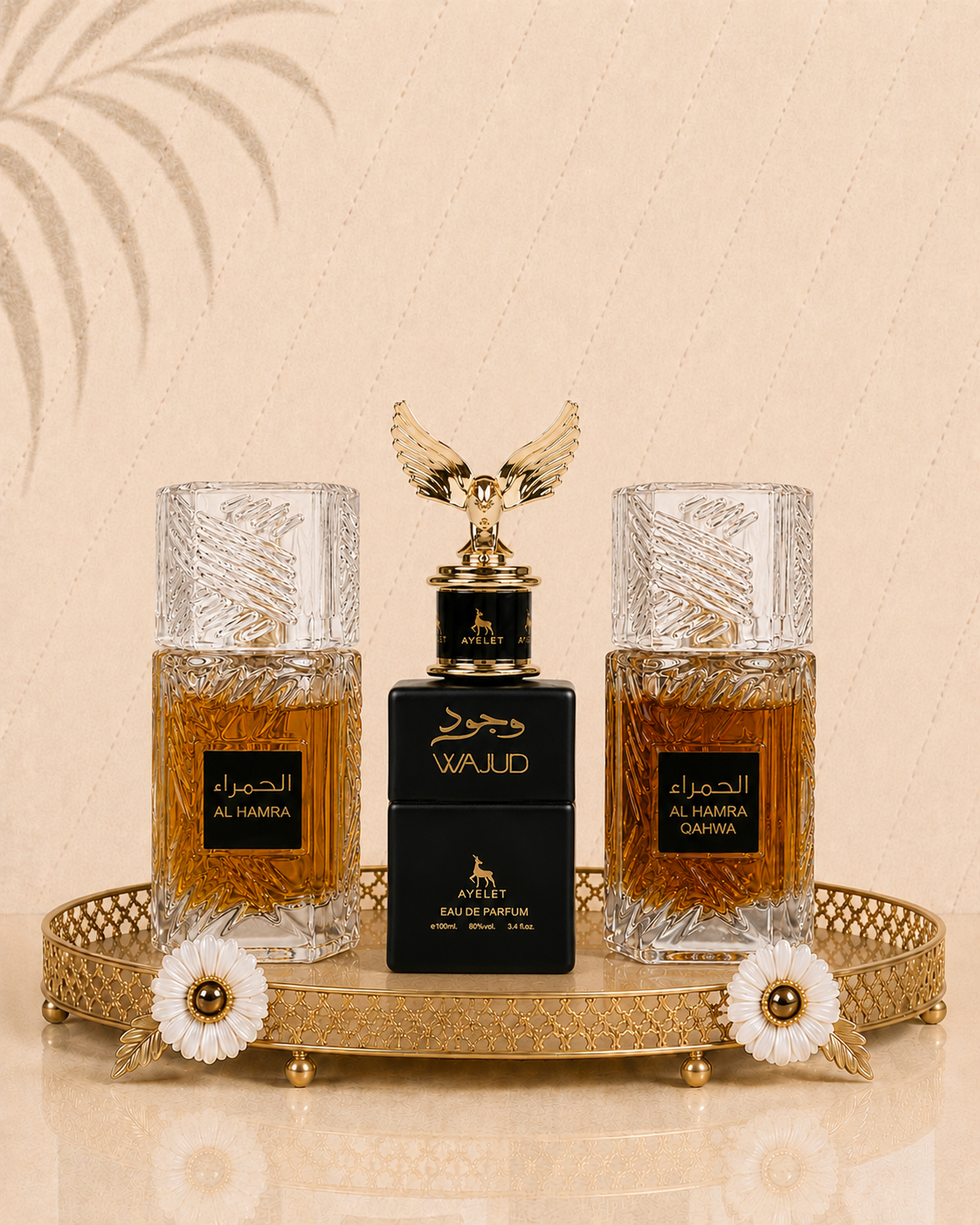Set 3 Parfumuri Orientale De Barbati - Al Hamra Royal + Wajud + Al Hamra Qahwa