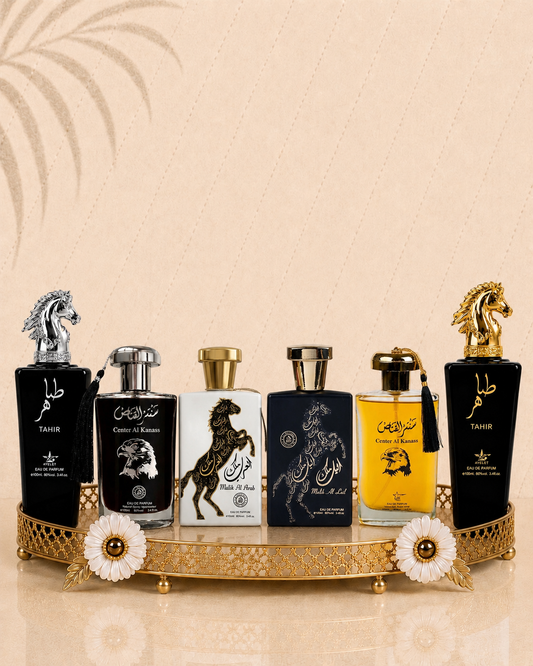 Set 6 Parfumuri Orientale Barbatesti - Tahir Gold + Center El Kannas + Tahir Silver + Center El Kannas Silver + Malik Al Lail + Malik al Arab