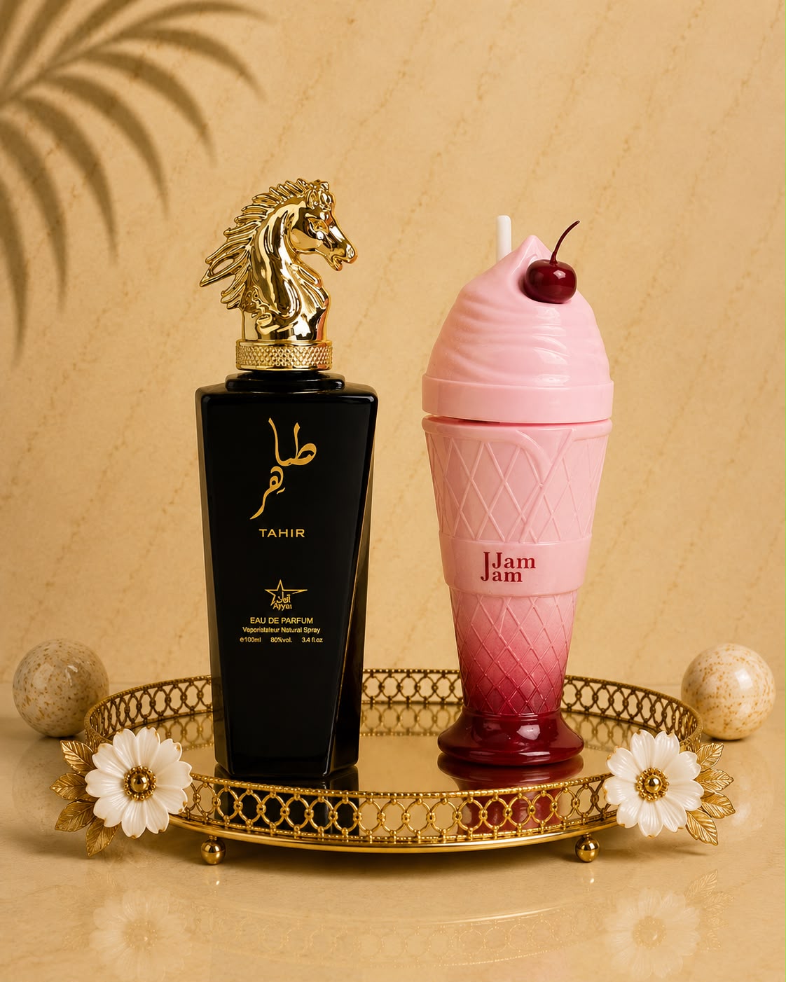 Set 2 Parfumuri Orientale (Dama + Barbat) - Tahir + Jam Jam