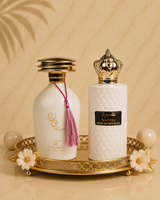 Set 2 Parfumuri Orientale De Dama - Aliya + Oud Romancia