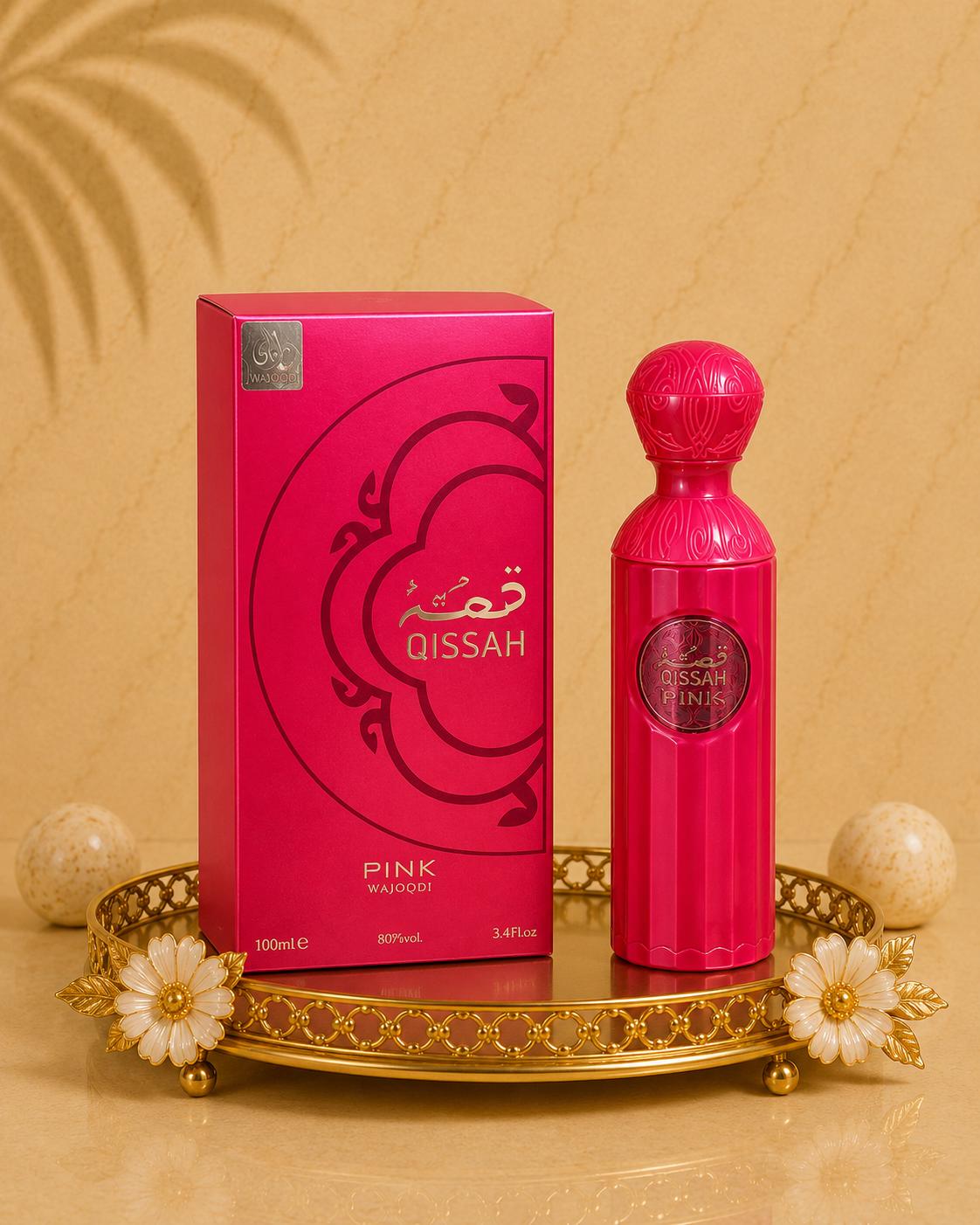 Set 4 Parfumuri Orientale ( 2xDama + 2xBarbat ) - Qissah Pink + Sara Candy + Tahir +  Qissah Grey